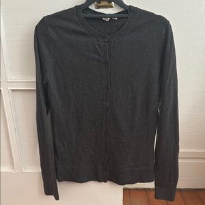 GAP. Gray Button-Up Cardigan